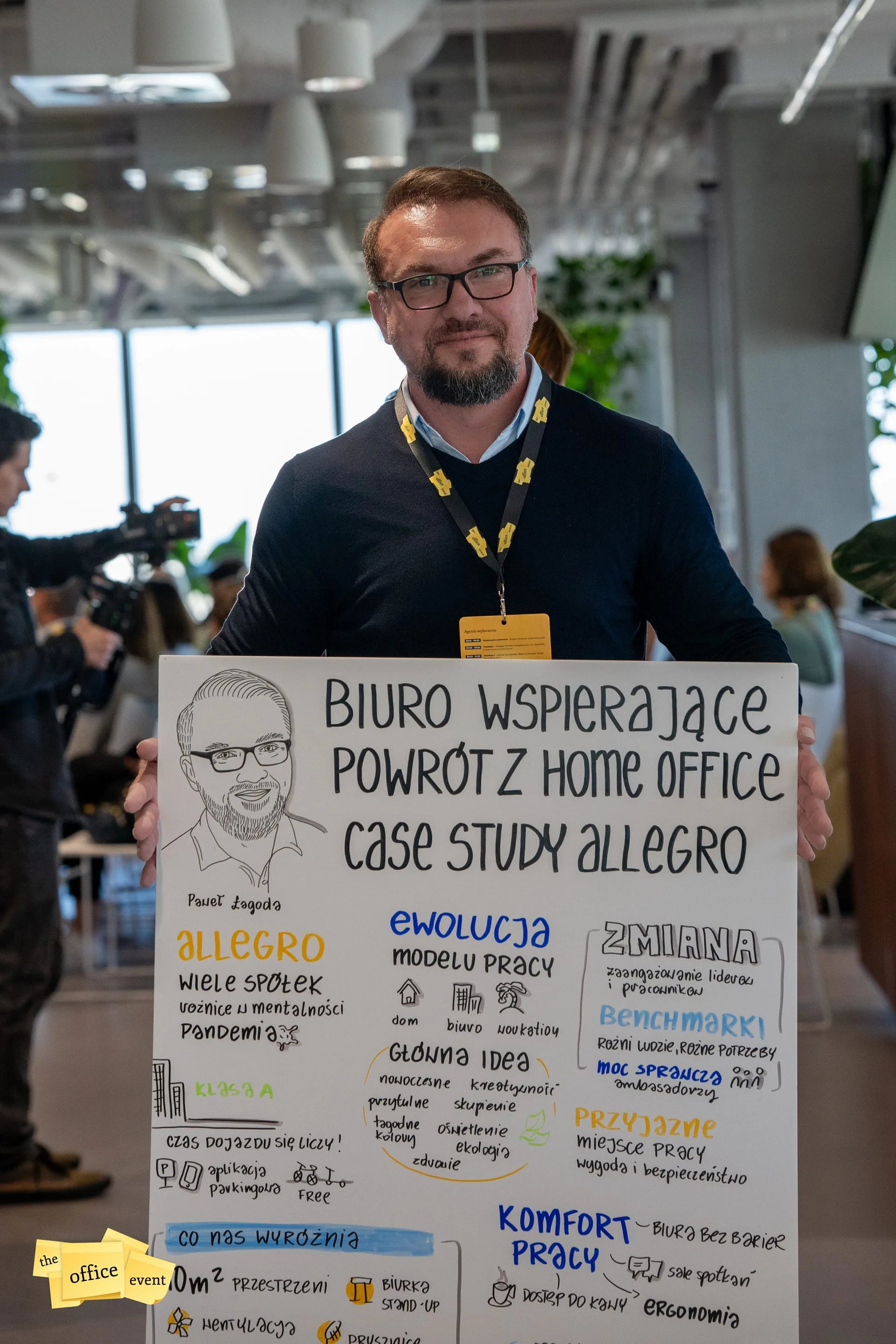 Graphic recording z The Office Event